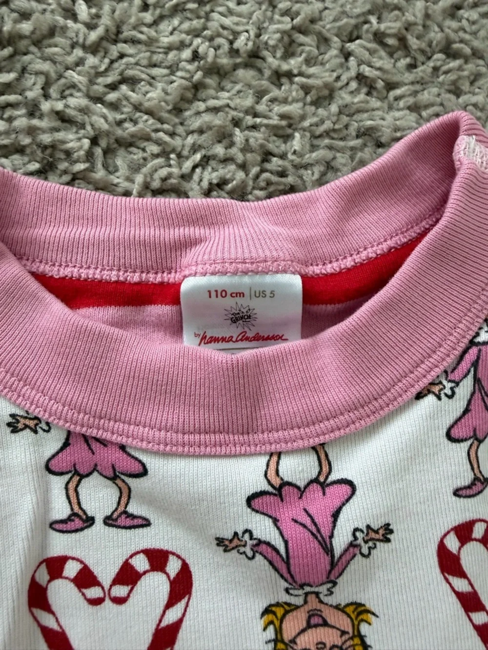 Hanna Andersson Dr. Seuss Grinch pajama set
